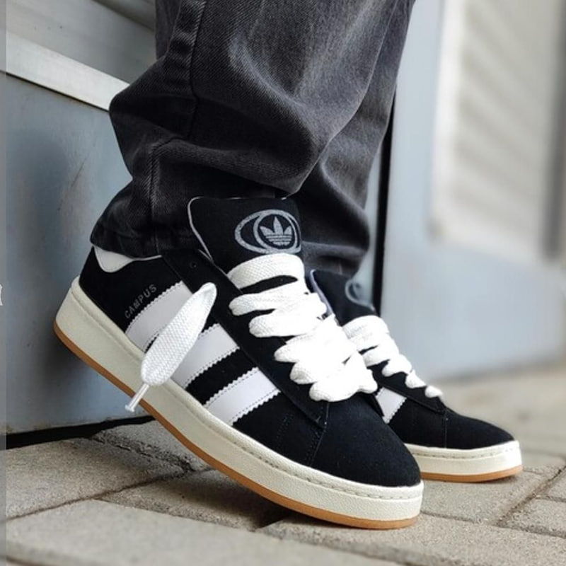 کفش ورزشی مردانه مشکی مدل Adidas Campus
