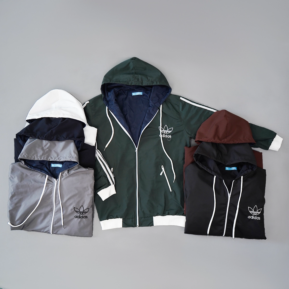 کاپشن بادی مردانه طوسی مدل P300