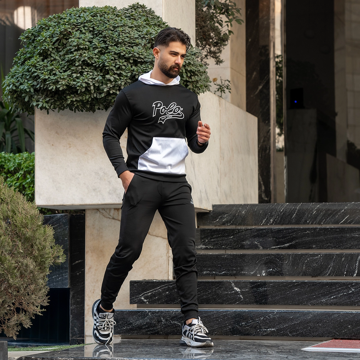 ست هودی شلوارpolo مردانه مدل Ervin