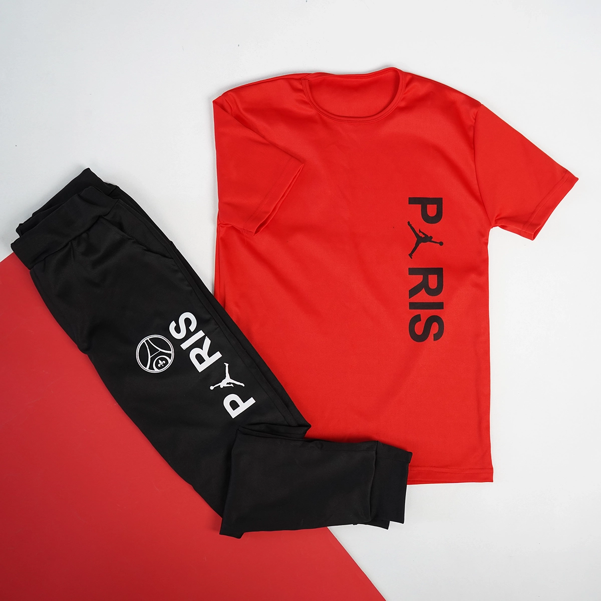 ست تیشرت و شلوار پاریس مردانه مدل Derin