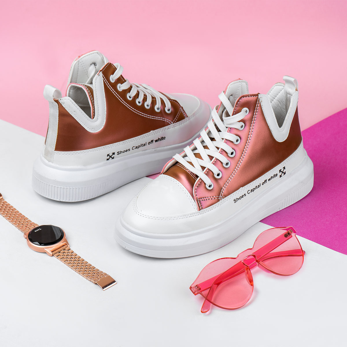 کفش ساقدار دخترانه مدلRozha