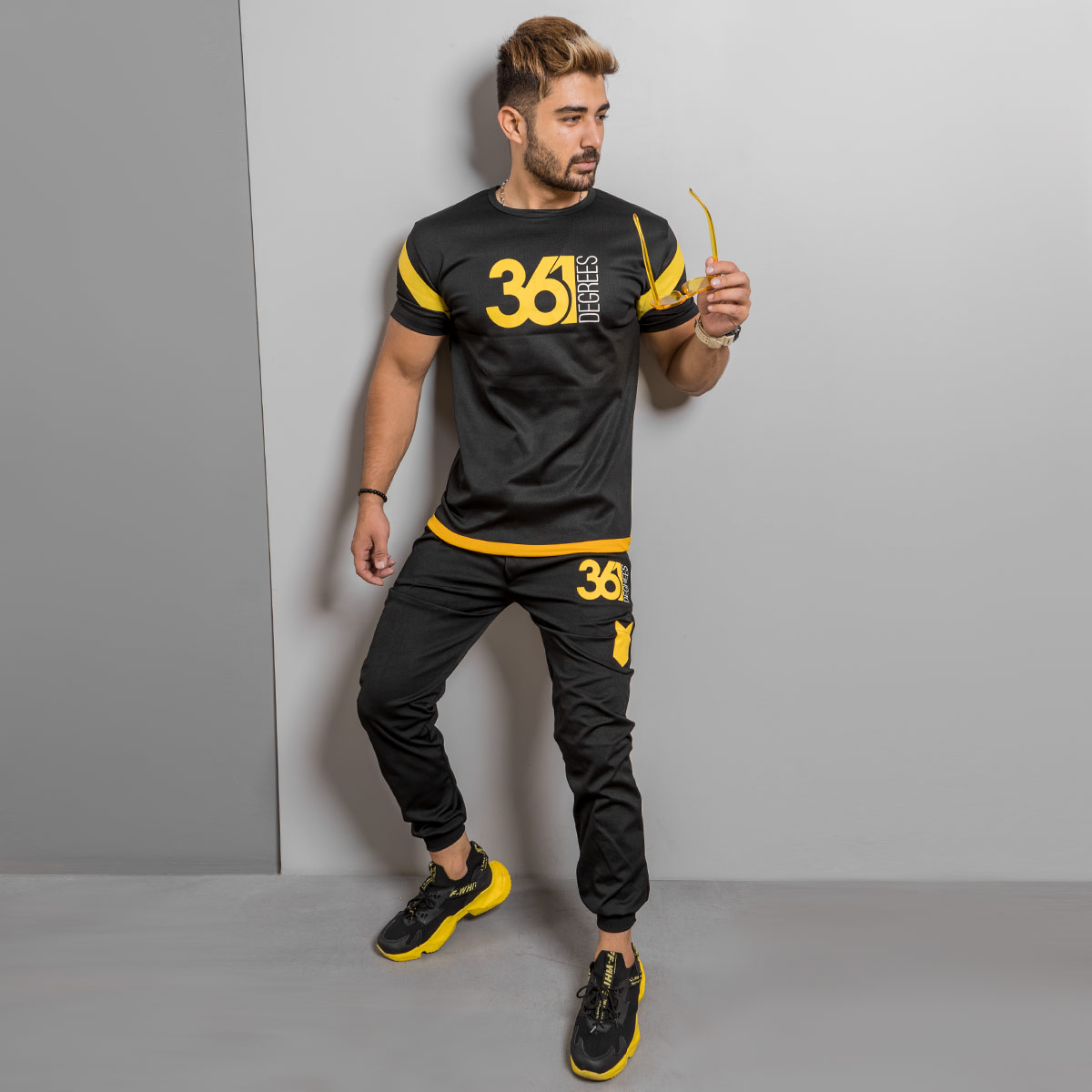 ست تیشرت شلوار 361Degrees مردانه مدل Parma