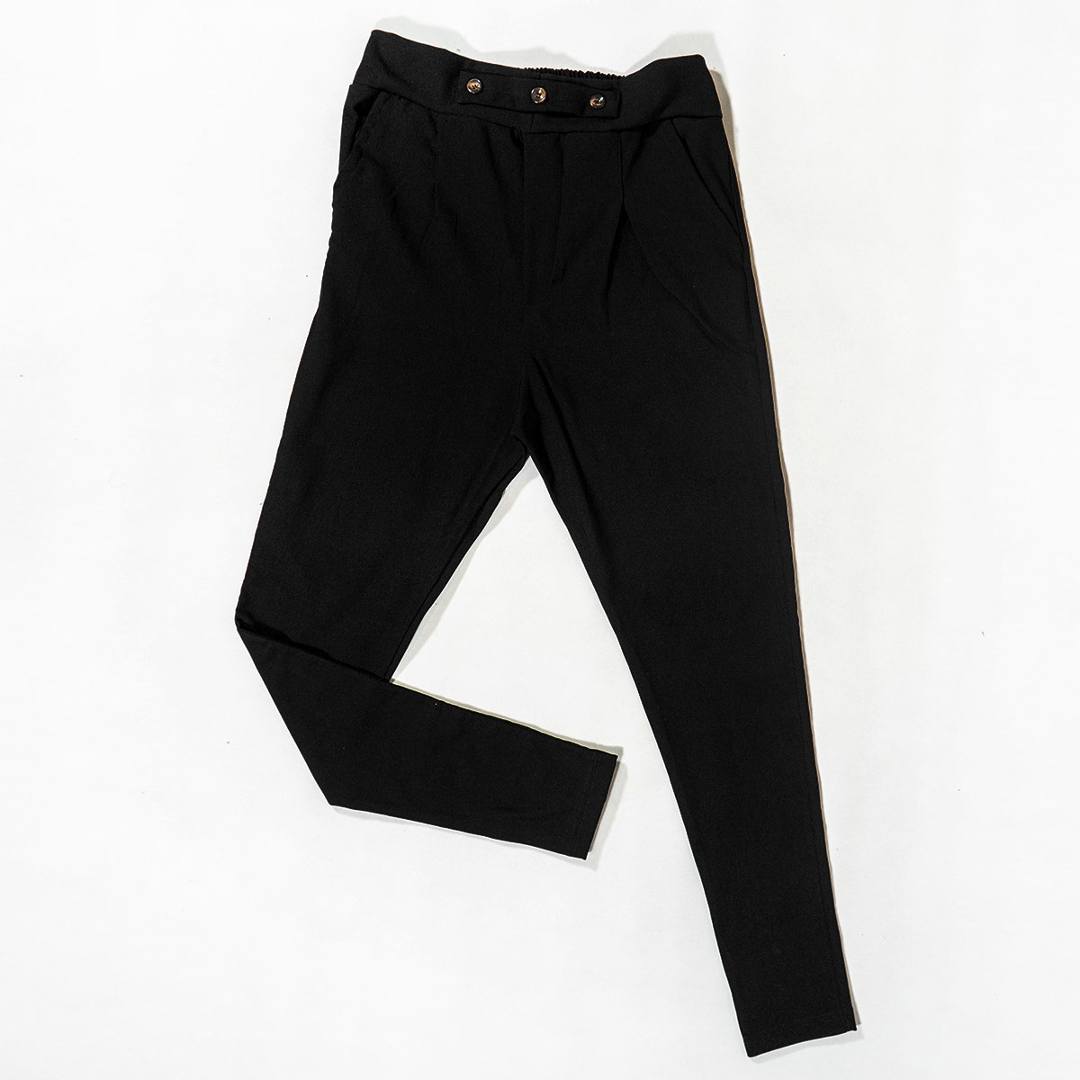 شلوار اسلش مردانه مشکی مدل Kavano(T)