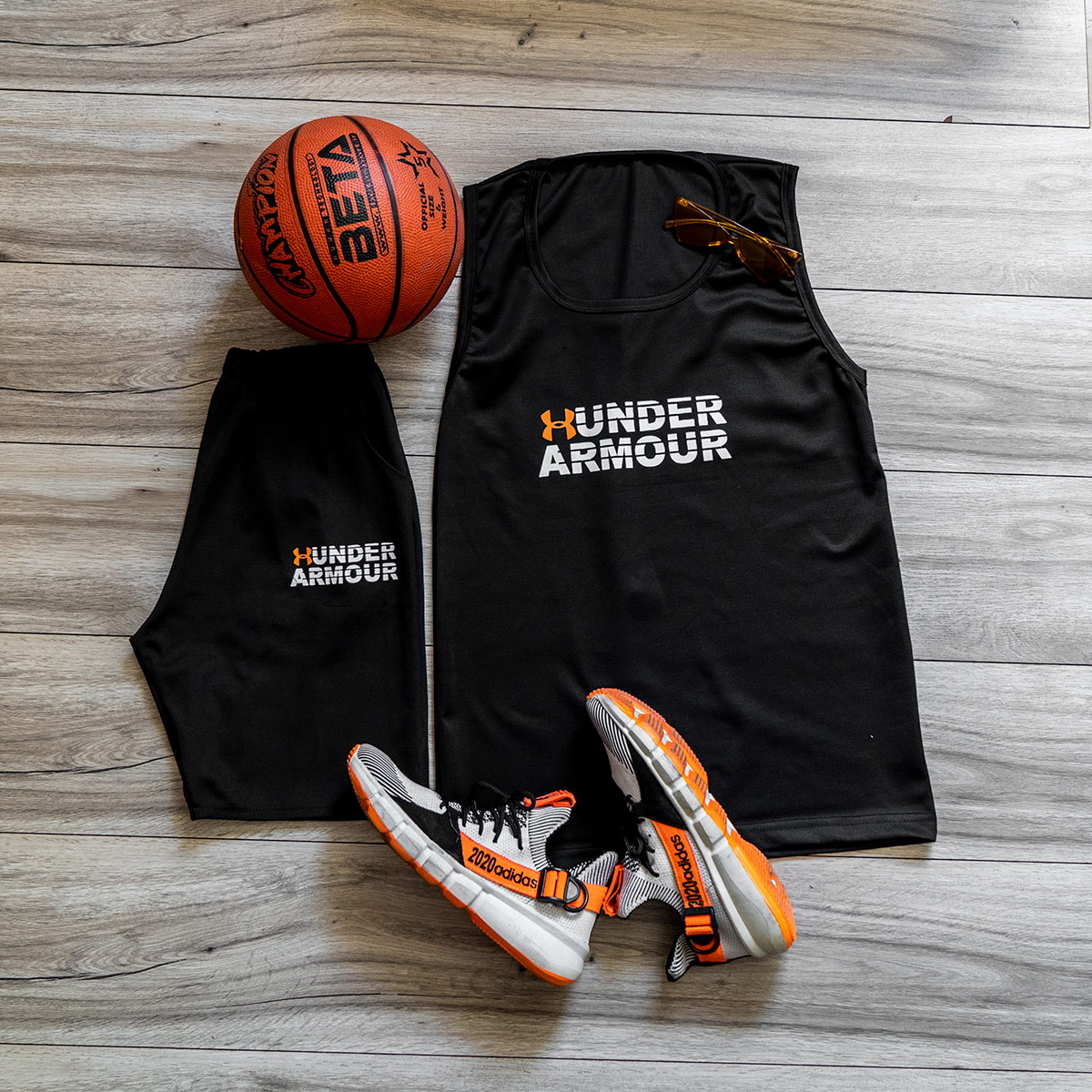 ست رکابی شلوارک Under Armour مردانه مدل Kloni