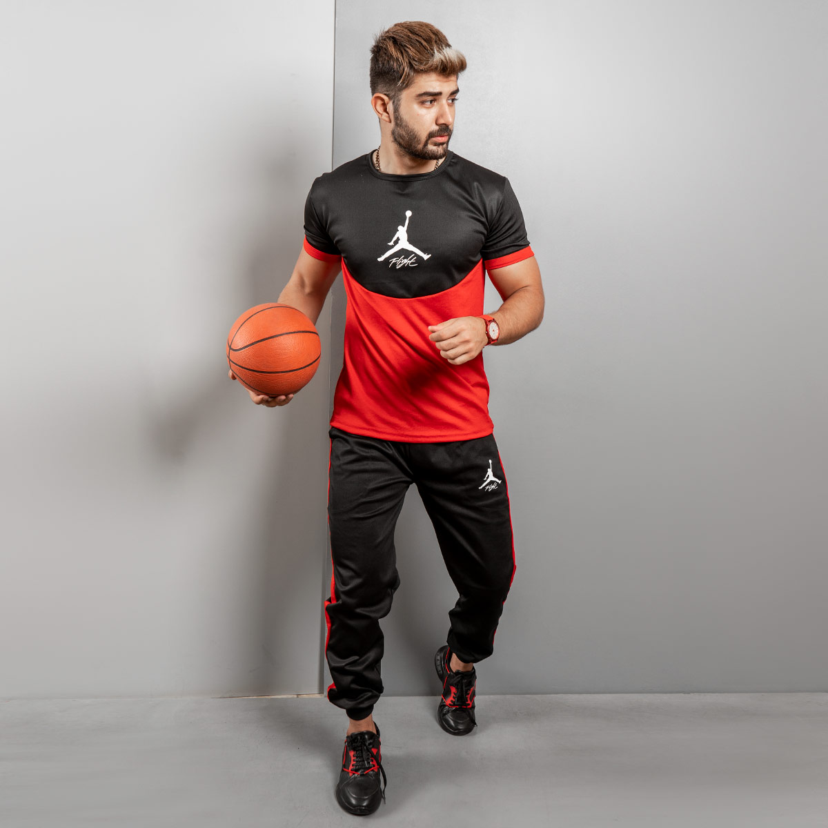 ست تیشرت شلوار جردن مردانه مدل Yarta