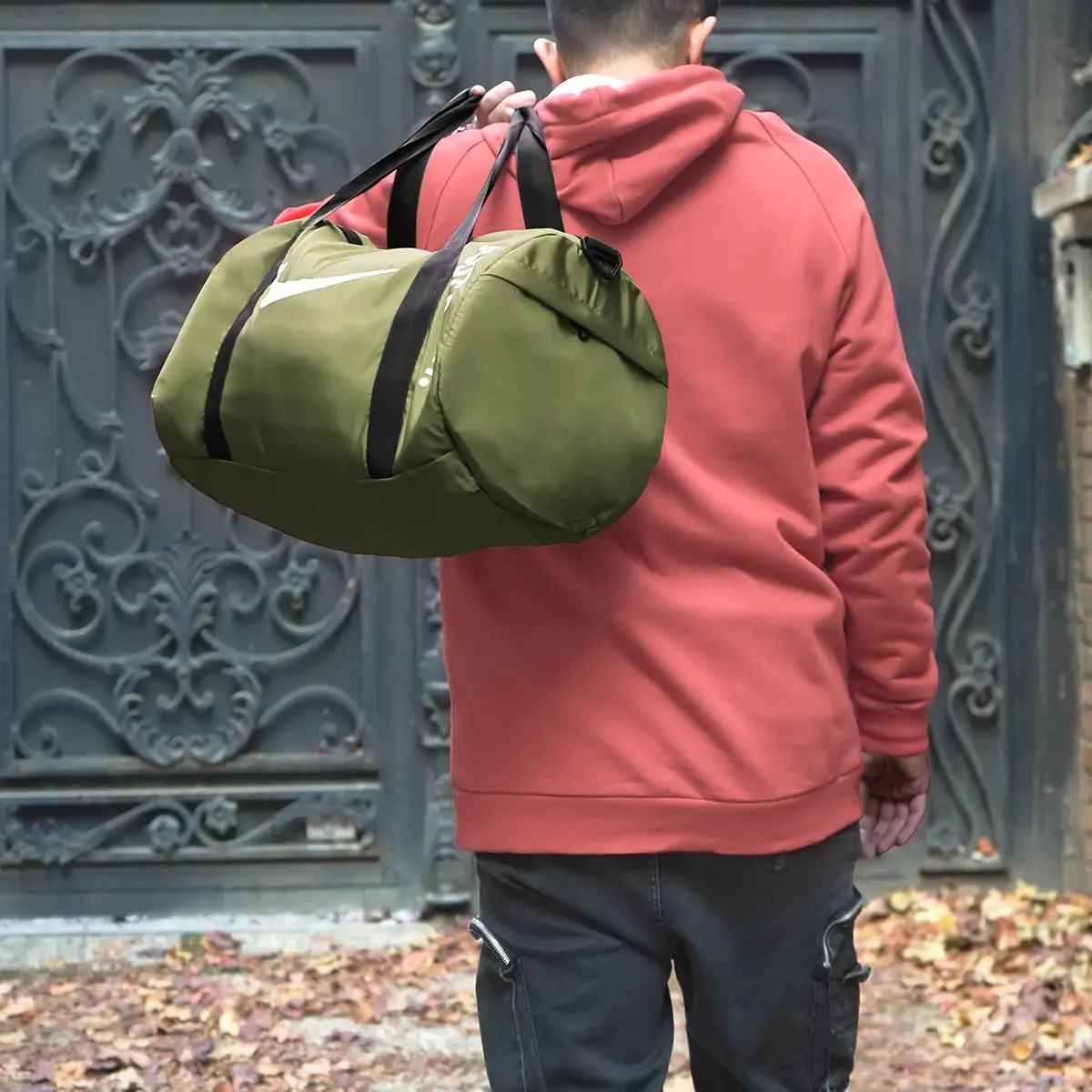 کیف ورزشی نایک سبز مدل jenga