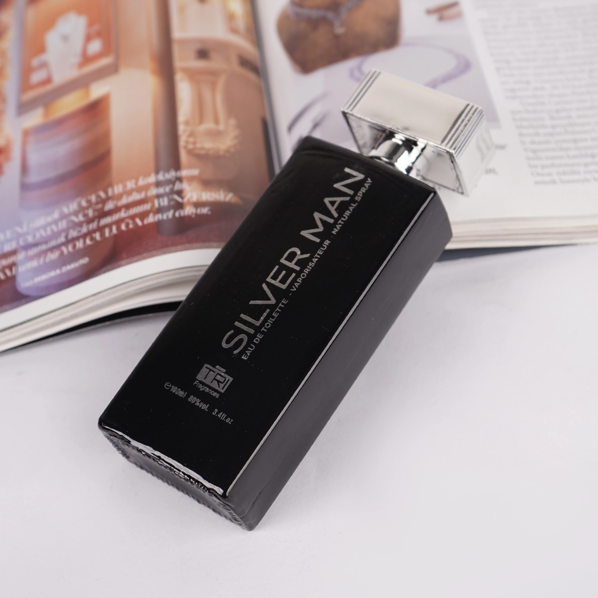ادکلن مردانه مدل silver man