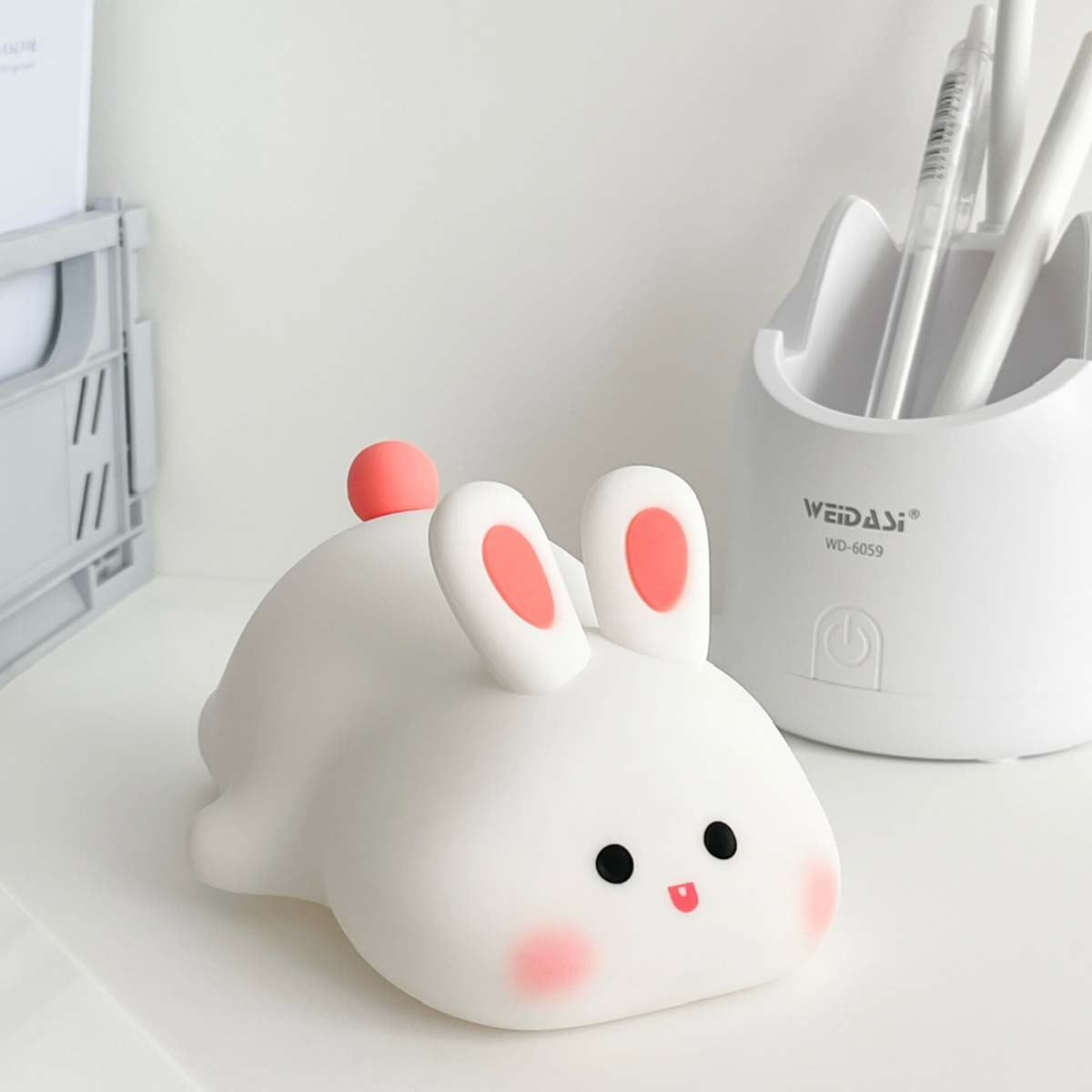 چراغ خواب فانتزی لمسی مدل خرگوش