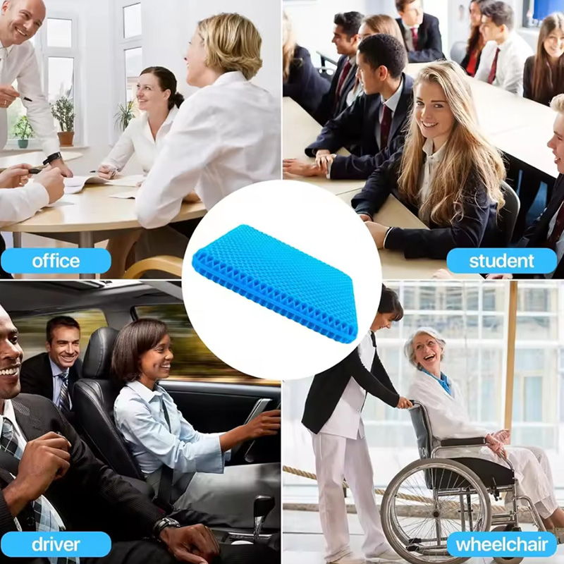 نشیمن طبی ژله ای صندلی-آبی